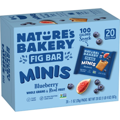 Natures Bakery Mini Blueberry Fig Bars 20 Count 1 Ounce - 20 CT - Image 1