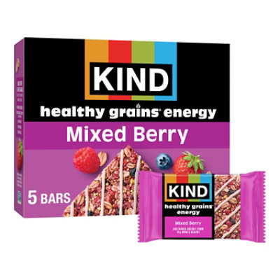 Kind Healthy Grain Energy Mixed Berry 5-1.41oz - 7.05 OZ - Image 1