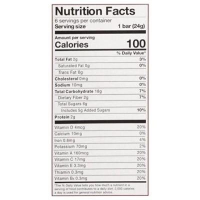 Madegood Strawberry Granola Bars - 6-.85OZ - Image 3