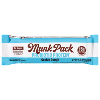 Munk Pack Bar Cookie Dough Single - 2.1 OZ - Image 1