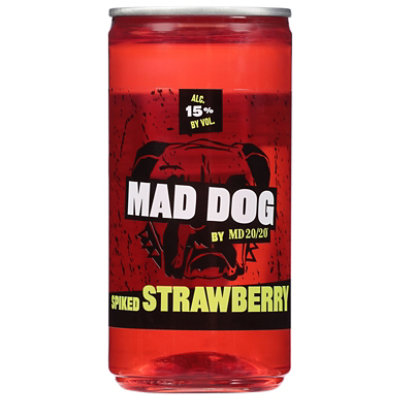 Mad Dog Spiked Strawebrry - 200 ML - Image 1