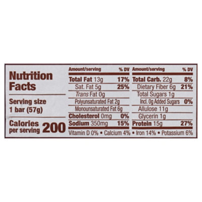 Munk Pack Bar Brownie Nut Fudge Single - 2.1 OZ - Image 3