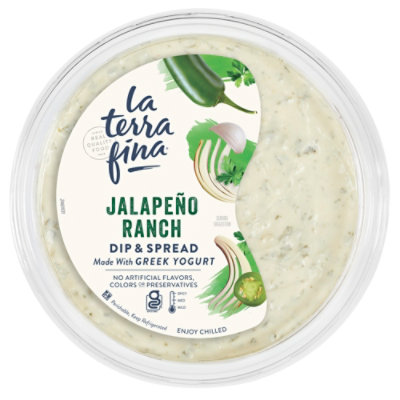 La Terra Fina Jalapeno Ranch Dip - 10 OZ - Image 1