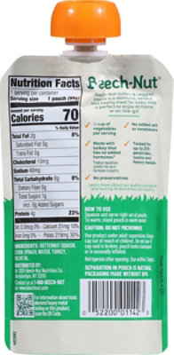 Beech Nut Turkey Stage 2 Baby Food Turkey Butternut Squash Corn & Spinach 3.5 Oz Pouch - 3.5 OZ - Image 5