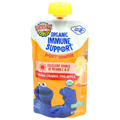 Eb Immune Support Fruit Smthe Pneapl Onge Ban - 4 OZ - Image 1