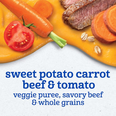 Gerber Nourishing Blends Sweet Potato Carrot Beef And Tomato Veggie Puree, Savory Beef And Whole Gra - 3.5 OZ - Image 3