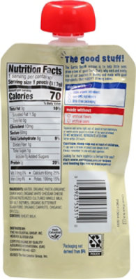 Earth's Best Organic Pasta Veggie Puree Pouch Mac Cheese With Veggies - 4 OZ - Image 5