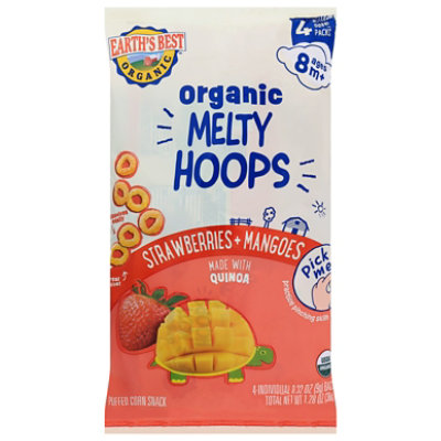 5/1.28 Oz Multipacks Eb Chips Baked Strawberry & Mango Melty Hoops - 1.28 OZ - Image 1