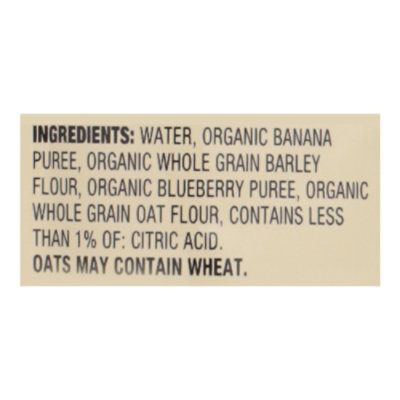 Earths Best Wholesome Breakfast Banana Blueberry Oat - 3.5 OZ - Image 4