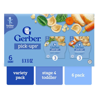 Gerber Mealtime For Toddler Infant Age Up Spinachcheeserav - 2.25 LB - Image 1