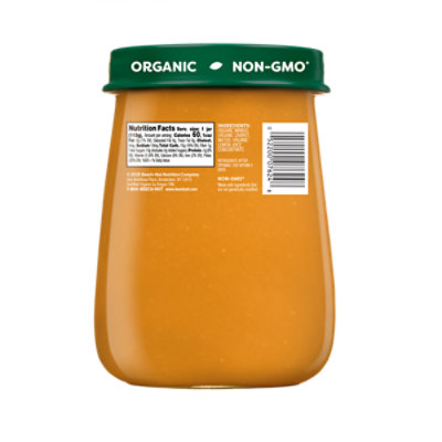 Beech-nut Organics Stage 2 Organic Baby Food Mango & Carrot 4oz Jar - 4 OZ - Image 3
