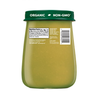 Beech-nut Organics Stage 2 Organic Baby Food, Apple Pea & Kiwi, 4oz Jar - 4 OZ - Image 3