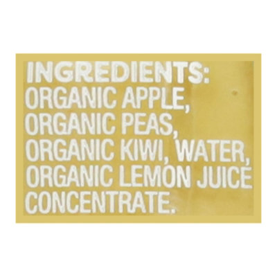Beech-nut Organics Stage 2 Organic Baby Food, Apple Pea & Kiwi, 4oz Jar - 4 OZ - Image 4