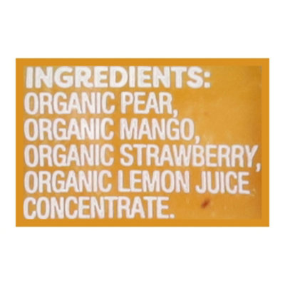 Beech-nut Organics Stage 2 Organic Baby Food Pear Mango & Strawberry - 4 OZ - Image 3