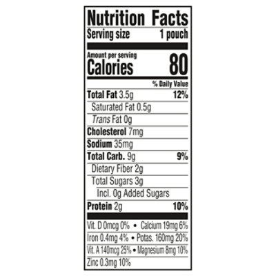 Gerber Nourishing Blends Carrot Sweet Potato Chicken And Peas Veggie Puree Savory Poultry And Whole - 3.5 OZ - Image 3