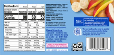 Gerber Natural For Baby 2nd Foods Infant Age Up Assorted Variety Pack 3sku 9piece 1.96lb - 1.967 LB - Image 5
