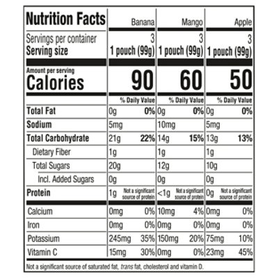 Gerber Natural For Baby 2nd Foods Infant Age Up Assorted Variety Pack 3sku 9piece 1.96lb - 1.967 LB - Image 3