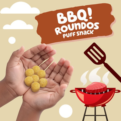 Get'ems! from Gerber Roundos Puff Snack BBQ in Bag - 2.25 OZ - Image 3