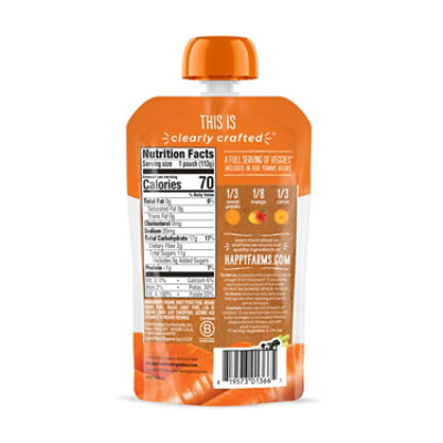 S2 Clearly Crafted Sweet Potato & Mango & Carrot Organic - 4.0 OZ - Image 2