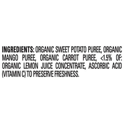 S2 Clearly Crafted Sweet Potato & Mango & Carrot Organic - 4.0 OZ - Image 4