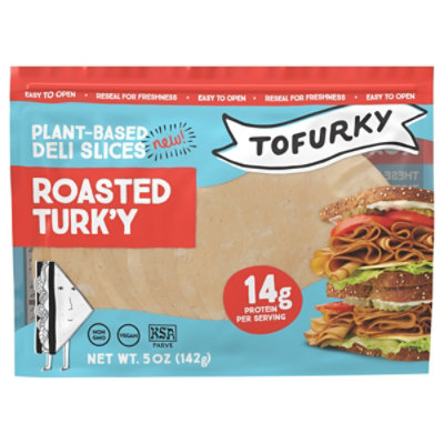 Tofurky Deli Slices Turkey Plant Based - 5 OZ - Image 2