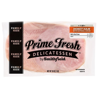 Prime Fresh Honey Ham - 16 OZ - Image 1