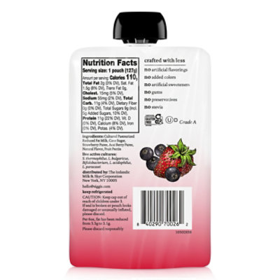 Siggis Protein Pack Strawberry Acai Ss 4.5oz - 4.5 OZ - Image 5