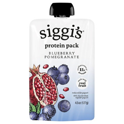 Siggis Protein Pack Blueberry Pomegranate Ss 4.5oz - 4.5 OZ - Image 2