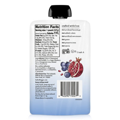 Siggis Protein Pack Blueberry Pomegranate Ss 4.5oz - 4.5 OZ - Image 5