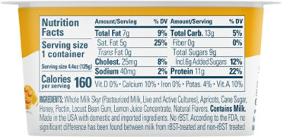 Icelandic Provisions Honey Apricot Extra Creamy Whole Milk Skyr 4.4oz - 4.4 OZ - Image 6