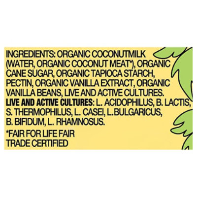 Harmless Harvest Organic Dairy-Free Coconut Yogurt Vanilla - 4.4 Oz - Image 3