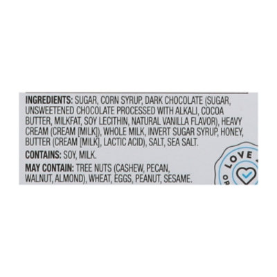 Overjoyed Boutique Caramels Dark Chocolate Seasalt 6.5 Oz - 6.5 OZ - Image 4