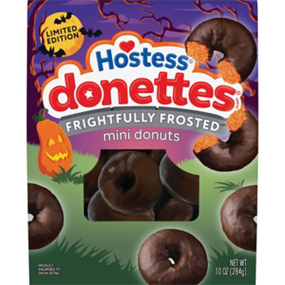 Hostess Halloween Choc Orange Donettes 9ct - 9 CT - Image 1
