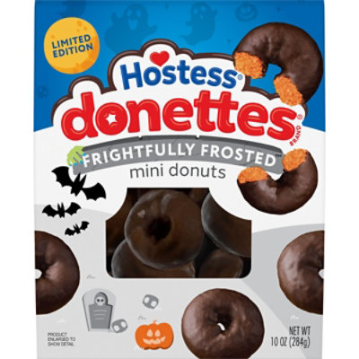 Hostess Halloween Choc Orange Donettes 9ct - 9 CT - Image 1