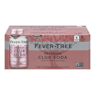 Fever-Tree Club Soda Cans 8.5oz (Pack of 3) - Image 1
