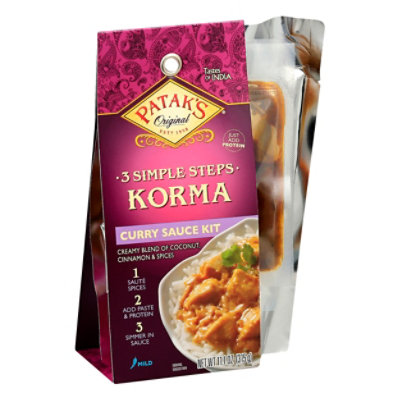 Pataks Korma 3 Step 11 Oz (Pack of 6) - Image 1