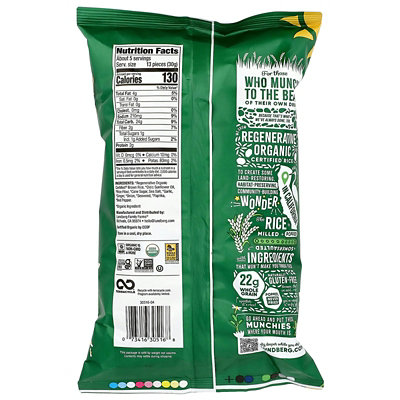 Lundberg Organic Rice Cake Minis, Ginger Seaweed, 5 oz (142 g) - Image 2