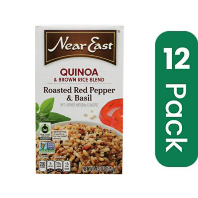 Near East Quinoa Blend Roasted Red Pepper & Basil Box - 4.9 oz (Pack of 12) - Image 1