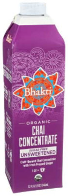 Bhakti Unsweetened Chai Concentrate - 6 Bottles Total (32 Fl oz Per Bottle) - Image 2