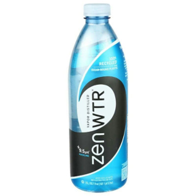Zenwtr 9.5ph Vapor Distilled Alkaline Water - 50.7 Fluid Ounce (Pack of 12) - Image 1