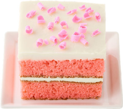 Strawberry Cream Cheese Cake Slice - EA - Image 1