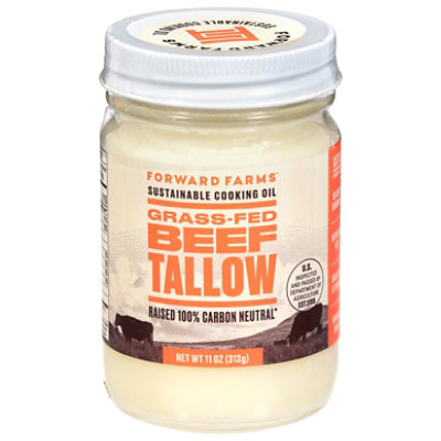 Forward Farms Grass Fed Beef Tallow 11 Oz - 11 OZ - Image 1