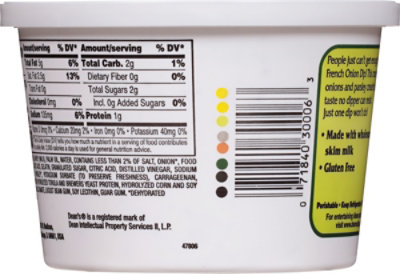 Deans French Onion Dip 16 Oz - 16 OZ - Image 5