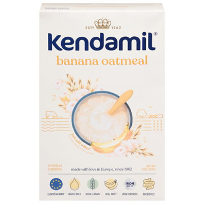 Kendamil Creamy Oatmeal Cereal - Banana - 8 OZ - Image 2