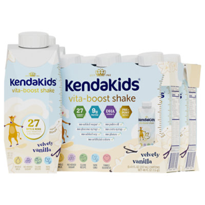 Kendakids Vita Boost Shake - Vanilla - 48 FZ - Image 1