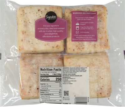 Signature Select Everything Ciabatta Rolls 4 Ct - 14 OZ - Image 5