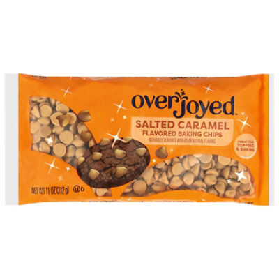 Overjoy Baking Chips Salted Caramel 11 Oz - 11 OZ - Image 1