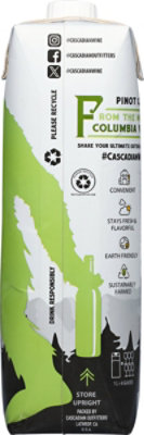 Cascadian Outfitters Pinot Grigio Tetra 1l 33.81fl Oz Wine - 1 LT - Image 3
