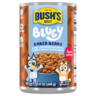 Bush's Bluey Baked Beans 15.8 Oz - 15.8 OZ - Image 1