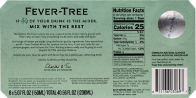 Fever Tree Tonic Water Elderflower 8-5.07fz - 8-5.07 FZ - Image 2